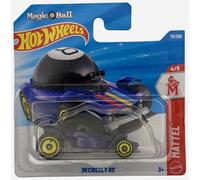 Hot Wheels - Decidedly Go - JJJ37 - Mattel 4/5 - Short Card - Lila - Magic 8 Ball - Mattel 2026 (70/250) - 1:64 - Modelo de fantasía