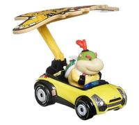Hot Wheels Die Cast Modelo de Coche Mario Kart Glider Bowser Jr. Sports Coupe Glider Super Mario - Escala 1:64 Longitud 5cm
