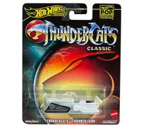 Hot Wheels DieCast - THUNDERCATS Classic ThunderTank Modelo de vehículo - Multicolor - Escala 1/64 - Longitud 5 cm, HVJ53