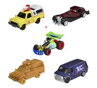 Hot Wheels Disney 100 Aniversario Pack Coches de Juguete temáticos, +3 años (Mattel HKF06)