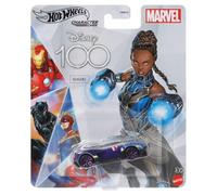 Hot Wheels Disney 100 Character Cars Shuri, coche de juguete coleccionable a escala 1:64 de Marvel