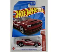 Hot Wheels Dodge Challenger SRT Demon '18, edición roja 12/12