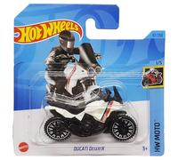 Hot Wheels Ducati DesertX HW Moto 1/5 HKG32 Short Card Moto Blanco Mattel 2023
