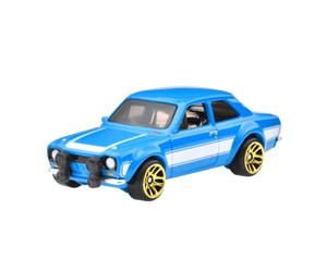 Hot Wheels Fast and Furio Brian O'Conner Auto 1970 Ford Escort RS1600 Modelo a Escala 1:64 - Longitud 7 cm - JBY32