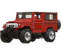 Hot Wheels Fast and Furious HRT96 - Modelo de coche Toyota Land Cruiser FJ43 - Escala 1/64, longitud de 7 cm