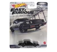 Hot Wheels Fast and Furious - Modelo de coche '87 Buick Regal GNX 1987 - escala 1/64, longitud 7 cm, HCP16