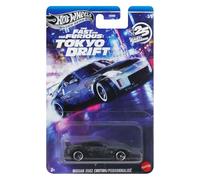 Hot Wheels Tokyo Drift Auto Fast and Furious NISSAN 350Z Custom - Modelo a escala 1:64 - Longitud 7 cm - JKX05