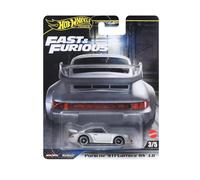 Hot Wheels Fast & Furious Premium Porsche 911 carrera RS3.8 Escala 1:64 coche coleccionable 3/5 JBM03 Mattel