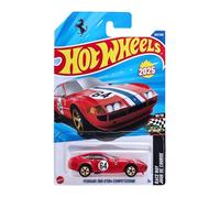 Hot Wheels Ferrari 365 GTB4 Competizione HYW48 HW Race Day 10/10 Short Card Red Ferrari Licencia Mattel 2025 1:64