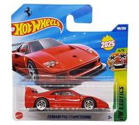 Hot Wheels Ferrari F40 Competizione HYW59 HW Exotics 4/5 Short Card Red Ferrari Licencia Mattel 2025 1:64