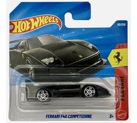 Hot Wheels Ferrari F40 Competizione - JJJ31 - Ferrari 3/5 - Short Card - Negro - Licencia Ferrari - Mattel 2026 (63/250) - 1:64 - Superdeportivo