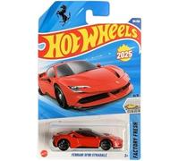 Hot Wheels - Ferrari SF90 Stradale (1/64) Red - Long Card - 2025 Case