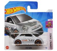 Hot Wheels - Fiat 500e - Compact Kings 2/5 - HTC18 - Short Card - Gris - Mattel 2024