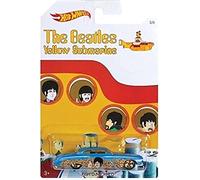 Hot Wheels FISH'D N CHIP'D 2016 The Beatles 50th Anniversary Yellow Submarine 1:64 Scale Collectible Die Cast Metal Toy Car Model 1/6 by