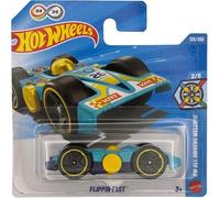 Hot Wheels - Flippin Fast - HW All Drivers Welcome 2/5 - Short Card - JJJ88 - Coche de fantasía amarillo turquesa - Mattel 2026 (135/250) - 1:64