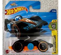Hot Wheels Flippin Fast [negro y naranja], Experimotors 2/10, 117/250, coche fundido a escala 1:64