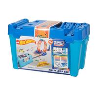 Hot Wheels FLK90 Track Builder, Caja Multiloopings, Accesorios para Pistas, Multicolor