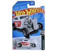 Hot Wheels Ford '32, Retro Racers 7/10 [blanco/rojo] 124/250