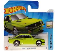 Hot Wheels - Ford Escort RS2000 - Factory Fresh 1/10 - HTC48 - Short Card - Verde neón - Mattel 2024