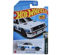 Hot Wheels Ford Escort RS2000, Retro Racers 1/10 [Blanco/Azul] 4/250