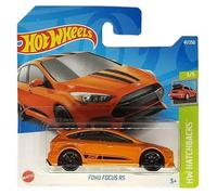 Hot Wheels - Ford Focus RS - HW Hatchbacks 3/5 - HCX73 - Tarjeta corta - Naranja - Mattel 2022