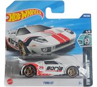Hot Wheels - Ford GT - HW Modified 4/5 - HYY92 - Short Card - Blanco - Borla - Mattel 2025-1:64