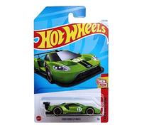 Hot Wheels Ford GT Race Car 2016 (verde), antes y ahora 7/10