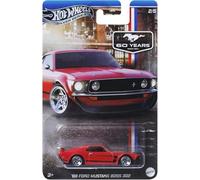 Hot Wheels Ford Mustang Boss 302 1969 JBY51 Silver Series Vehículo