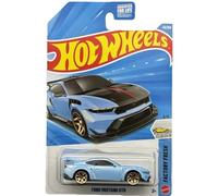 Hot Wheels Ford Mustang GTD [Gulf Blue] Factory Fresh 3/5, 43/250, vehículo de juguete fundido a escala 1:64
