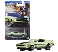 Hot Wheels Ford Mustang Mach 1 '71 [verde], serie 3/5, coche fundido a escala 1:64