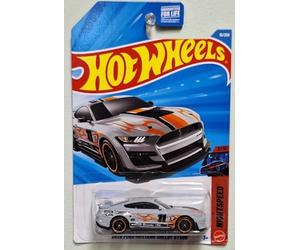 Hot Wheels Ford Mustang Shelby GT500 2020 [plateado/gris] velocidad nocturna 2/10, 10/250, vehículo de juguete fundido a escala 1:64