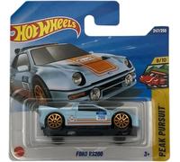 Hot Wheels - Ford RS200 - Peak Pursuit 9/10 - JBB49 - Short Card - Lacado Gulf - Mattel 2025 - Modelo Ford con licencia oficial en diseño retro de rally a escala 1:64