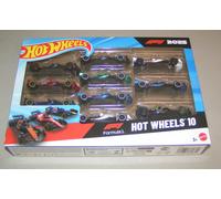 Hot Wheels Formula 1 2025 F1 Racing Team 10 Piezas JMM24 Nuevo
