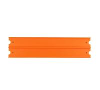 Pieza de repuesto para Hot-Wheels Mega Garage Die Cast Vehicle Playset - FTB68 - Pieza de pista naranja de repuesto de 11 3/4 pulgadas de dos carriles