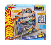 Hot Wheels Garaje extremo para coches de juguetes, almacena + de 2 vehículos, regalo para niños 4-8 años (Mattel GNL70)