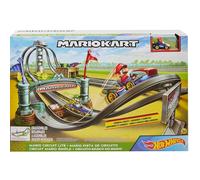Hot Wheels GHK15 Mario Kart, Pista Circuito Base Con Personaje