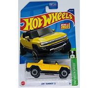 Hot Wheels - GMC Hummer EV - HW Green Speed 3/5 - HCT03 - Short Card - Yellow - GM - Mattel 2022