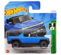 Hot Wheels - GMC Hummer EV - HW Green Speed 6/10 - HTB83 - Tarjeta corta - GM - Azul - Mattel 2024