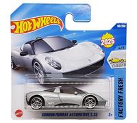 Hot Wheels - Gordon Murray Automotive T.33 - Factory Fresh 4/5 - HYW23 - Short Card - Plata metálica - Mattel 2025-1:64