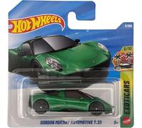 Hot Wheels - Gordon Murray Automotive T.33 verde - Exoticars 2/10 - JJL44 - Short Card - Supercar - Mattel 2026 (3/250) - 1:64
