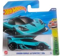 Hot Wheels - Gordon Murray Automotive T.50s - HW Exotics 3/5 - JBB14 - Short Card - Turquesa - Mattel 2025-1:64