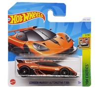 Hot Wheels - Gordon Murray Automotive T.50s - HW Exotics 7/10 - HRY89 - Short Card - Hiperdeportivo analógico - Naranja metálico - Mattel 2024 - 1:64