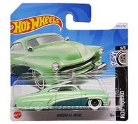 Hot Wheels - Hirohata MERC - Rod Squad 5/5 - HRY69 - Short Card - Ford - verde claro metálico - Mattel 2024 - 1:64