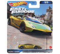 Hot Wheels Fast and Furious Die Cast Car Model Lamborghini Gallardo LP 570-4 Superleggera 5/5 HMG52 - Scale 1:64 6cm