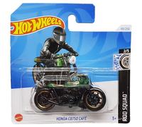 Hot Wheels - Honda CB750 Cafe - Rod Squad 2/5 - HTC61 - Short Card - Moto - Verde - Mattel 2024