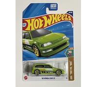 Hot Wheels Honda Civic EF '90, verde, colección 70s vs 90s, 1/10