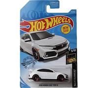 Hot Wheels Honda Civic Tipo R 2018, [Blanco] 171/250 Nightburnerz 5/10