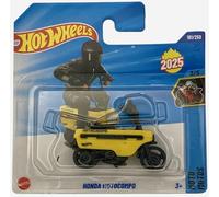 Hot Wheels - Honda Motocompo - HW Moto 3/5 - JBC03 - Short Card - Moto - Amarillo - Mattel 2025 - 1:64