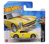 Hot Wheels - Honda S800 Racing - HW Race Day 10/10 - HRY58 - Tarjeta corta - Amarillo - Mattel 2024 - 1:64