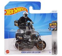 Hot Wheels - Honda Super Cub Custom - HW Metro 7/10 - HTF23 - Short Card - Treasure Hunt - Motocicleta - Mattel 2024-1:64